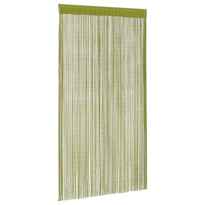 String Curtains 2 pcs 140x250 cm Green