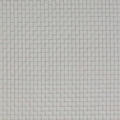 Mesh Screen Stainless Steel 100x1000 cm Silver