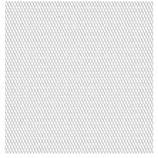 142281 vidaXL Garden Wire Fence Stainless Steel 100x85 cm 20x10x2 mm