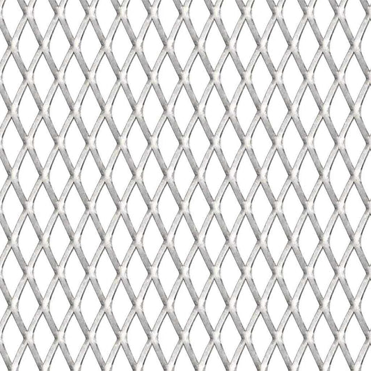 142281 vidaXL Garden Wire Fence Stainless Steel 100x85 cm 20x10x2 mm