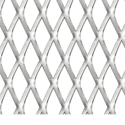 Garden Wire Fence Stainless Steel 50x50 cm 30x17x2.5 mm