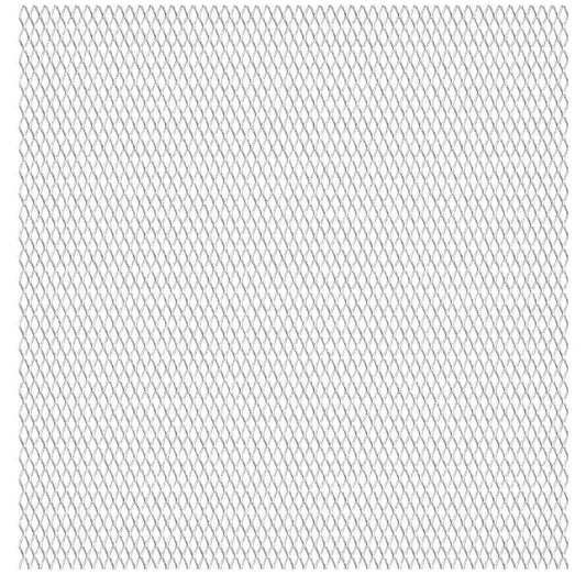 142285 vidaXL Garden Wire Fence Stainless Steel 100x85 cm 45x20x4 mm