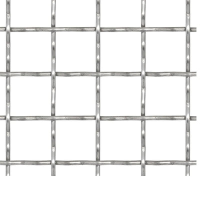 Crimped Garden Wire Fence Stainless Steel 50x50 cm 11x11x2 mm