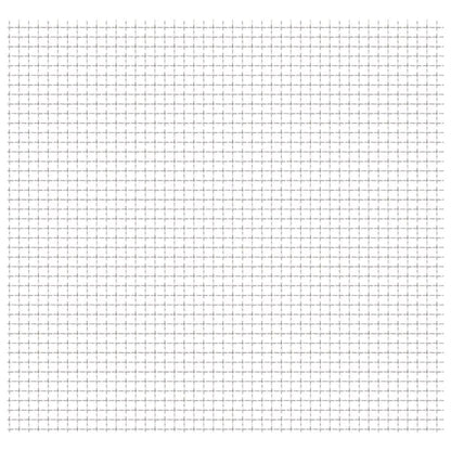 Crimped Garden Wire Fence Stainless Steel 50x50 cm 31x31x3 mm