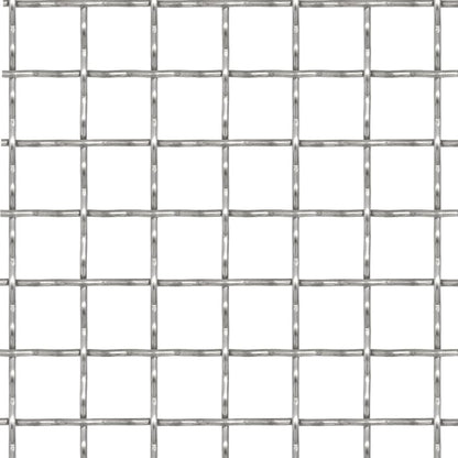 Crimped Garden Wire Fence Stainless Steel 100x85 cm 31x31x3 mm