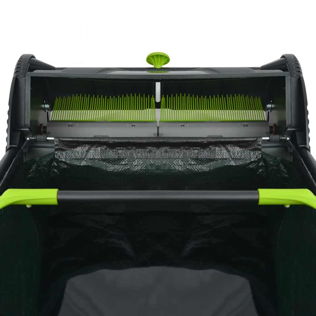 Lawn Sweeper | Black and Green | PP body | Medium |  Height-Adjustable