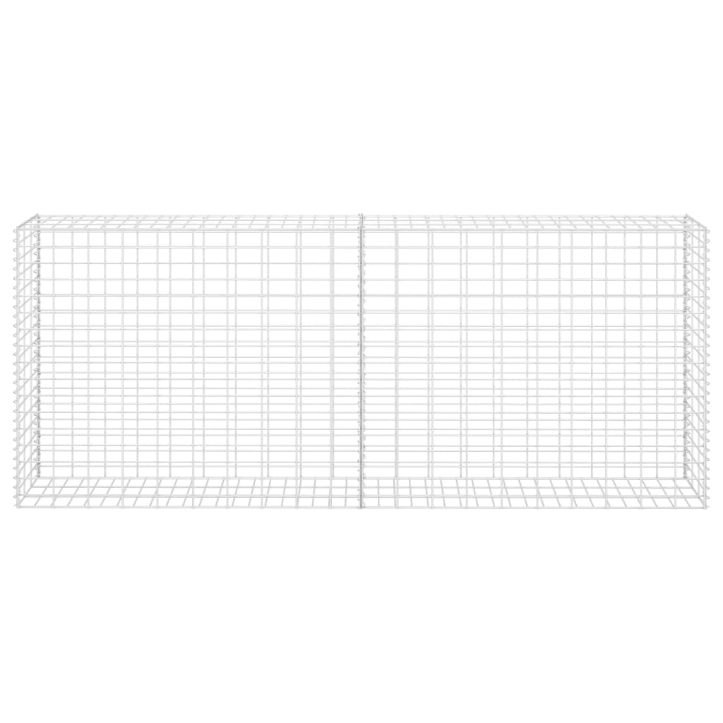 Gabion Basket Galvanised Steel 85x30x200 cm