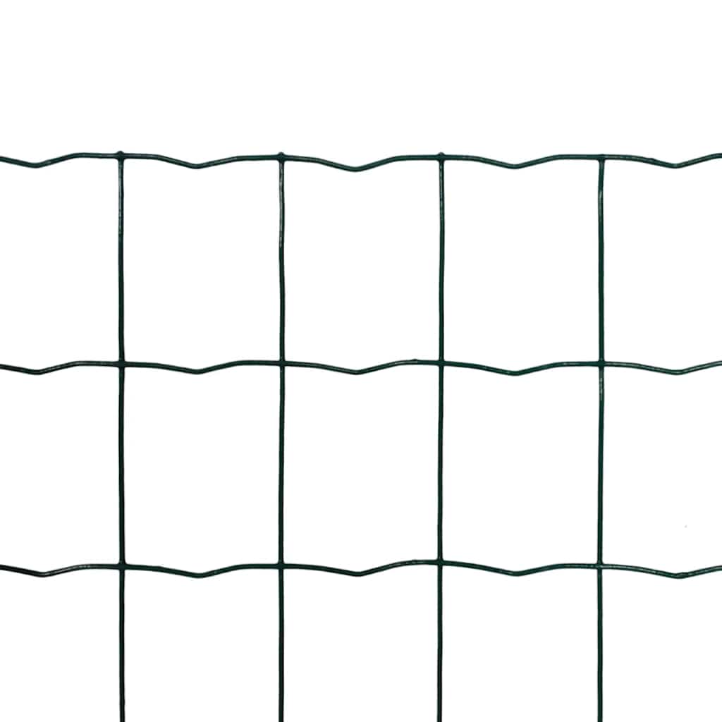 Euro Fence Steel 25x1.7 m Green