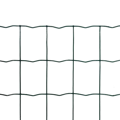 Euro Fence Steel 25x1.7 m Green