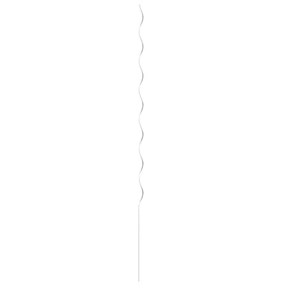 50 pcs Spiral Plant Supports 170 cm Galvanised Steel