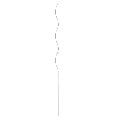 50 pcs Spiral Plant Supports 110 cm Galvanised Steel
