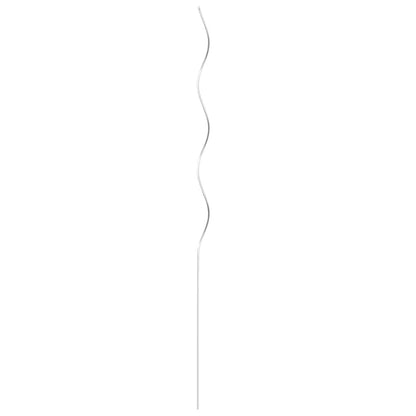 50 pcs Spiral Plant Supports 110 cm Galvanised Steel