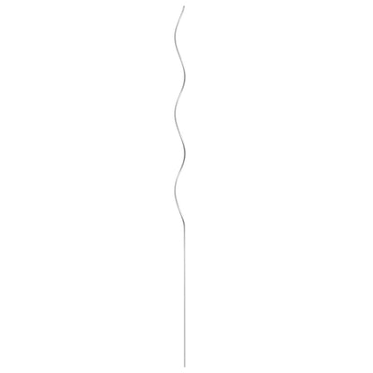 20 pcs Spiral Plant Supports 110 cm Galvanised Steel