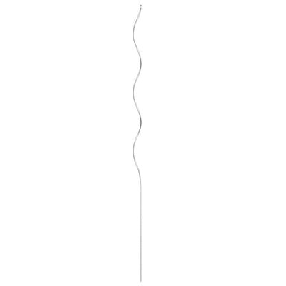 5 pcs Spiral Plant Supports 110 cm Galvanised Steel