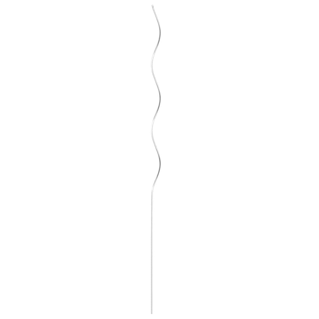 Spiral Plant Support | Set of 5 | Silver | Galvanised steel