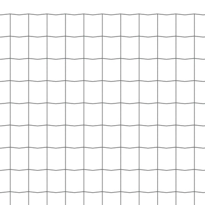 142522 vidaXL Euro Fence Steel 10x1,5 m Grey