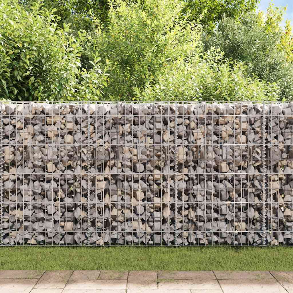 Gabion Basket Galvanised Steel 120x30x100 cm