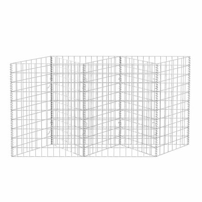 Gabion Basket Galvanised Steel 120x30x100 cm