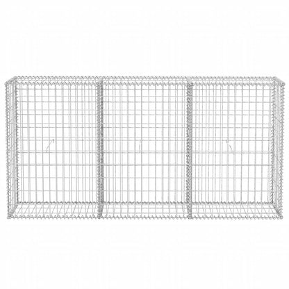 Gabion Basket Galvanised Steel 200x30x100 cm