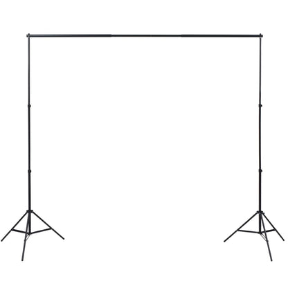 190205 vidaXL Photo Studio Kit with 5 Coloured Backdrops and Adjustable Frame