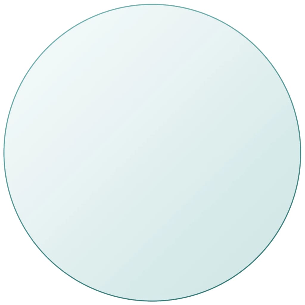 Table Top Tempered Glass Round 700 mm