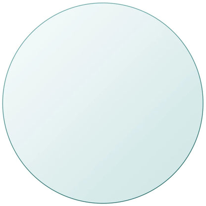 Table Top Tempered Glass Round 700 mm