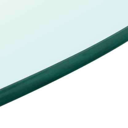 Table Top Tempered Glass Round 80 cm