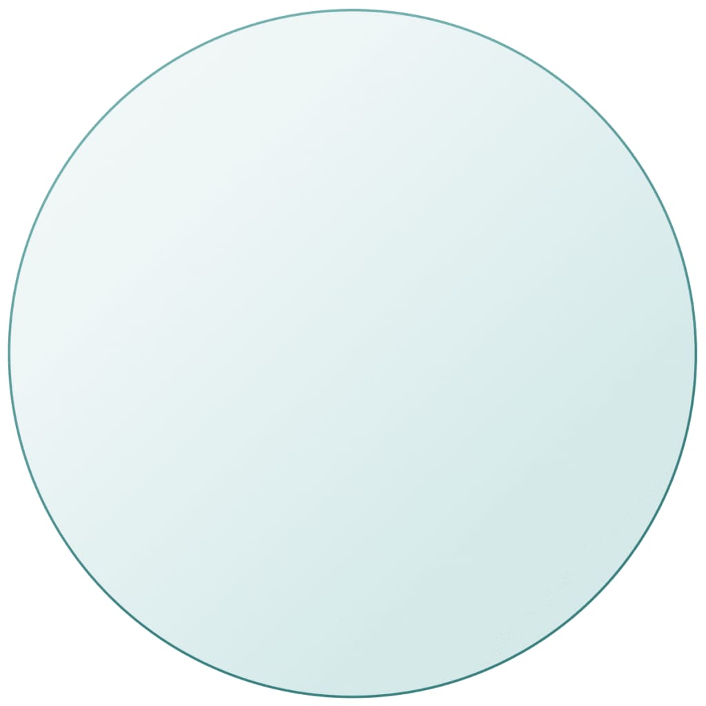 Table Top Tempered Glass Round 80 cm