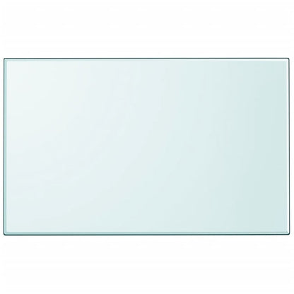 Table Top Tempered Glass Rectangular 1000x620 mm