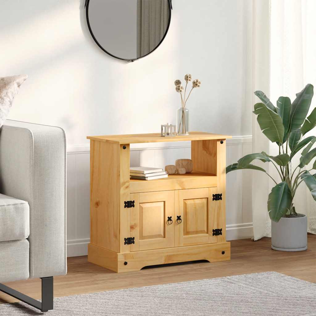 243746 vidaXL TV Cabinet Mexican Pine Corona Range 80x43x78 cm