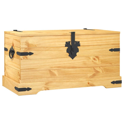 Storage Trunk | Brown | Solid waxed pinewood | Medium | Storage Chest