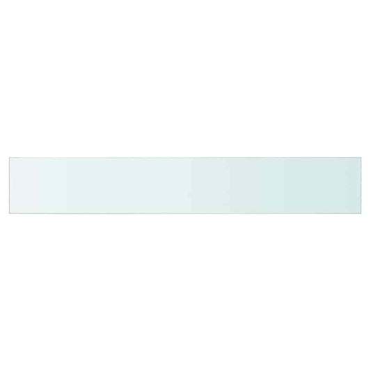 Shelf Panel Glass Clear 80x12 cm
