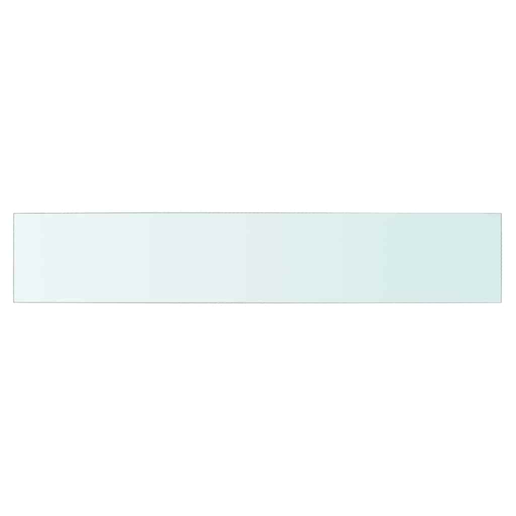 Shelf Panel Glass Clear 80x15 cm
