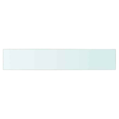 Shelf Panel Glass Clear 80x15 cm