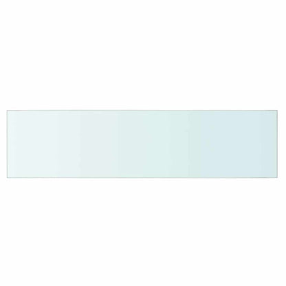 Shelf Panel Glass Clear 80x20 cm