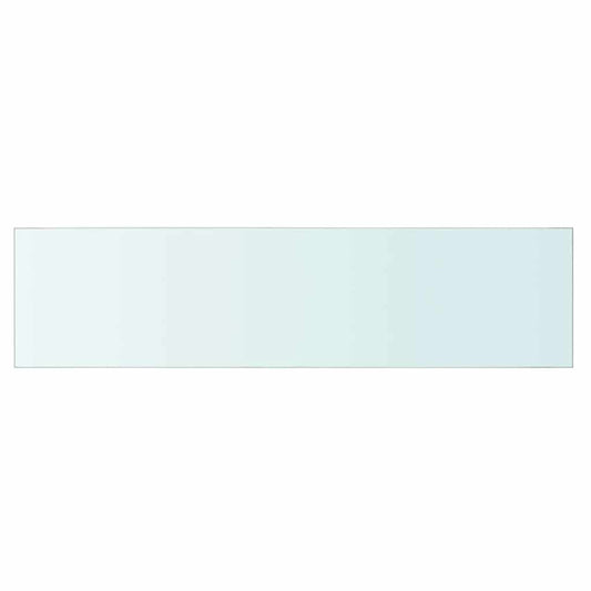 Shelf Panel Glass Clear 80x20 cm