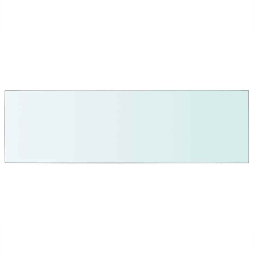 Shelf Panel Glass Clear 80x25 cm
