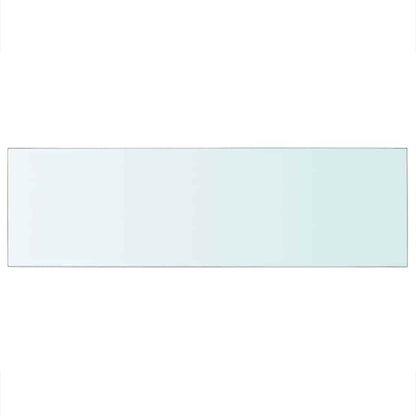 Shelf Panel Glass Clear 80x25 cm