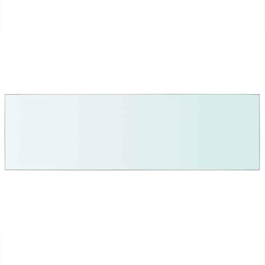 Shelf Panel Glass Clear 80x25 cm