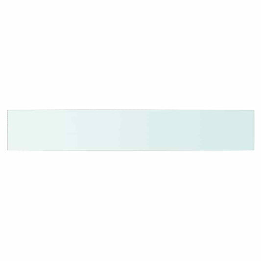 Shelf Panel Glass Clear 90x15 cm