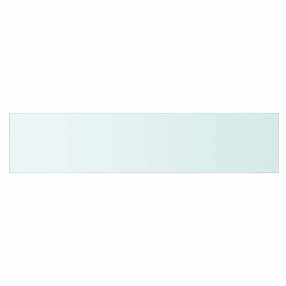 Shelf Panel Glass Clear 90x20 cm