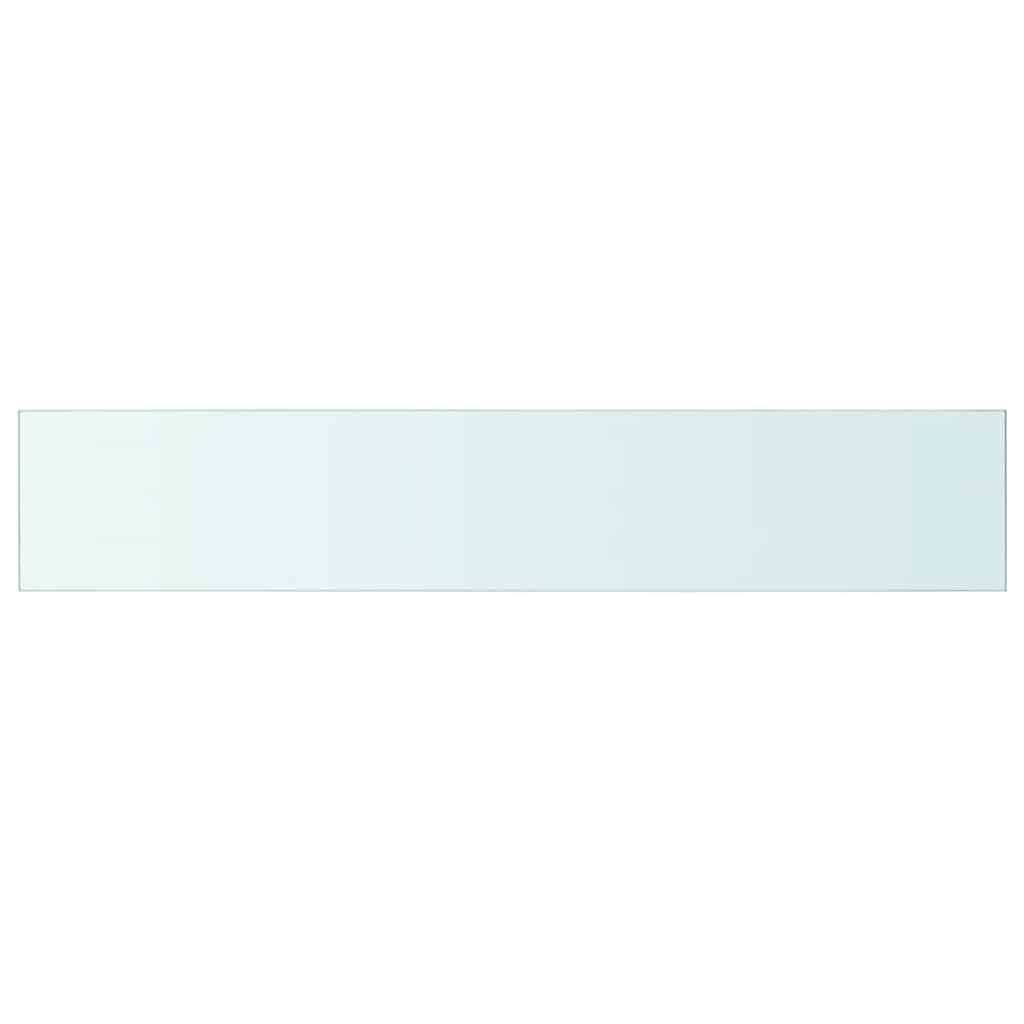 Shelf Panel Glass Clear 110x20 cm