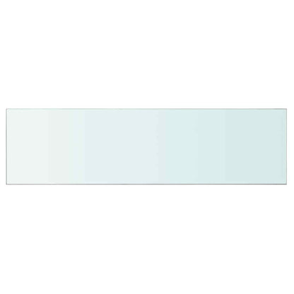 Shelf Panel Glass Clear 110x30 cm