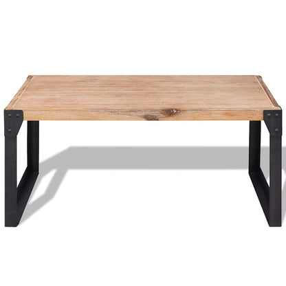 243914 vidaXL Coffee Table Solid Acacia Wood 100x60x45 cm
