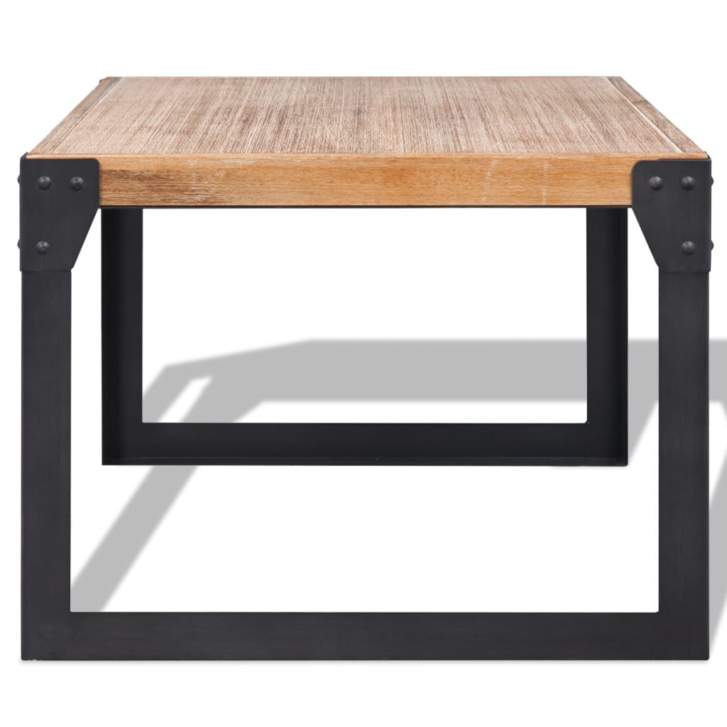 243914 vidaXL Coffee Table Solid Acacia Wood 100x60x45 cm