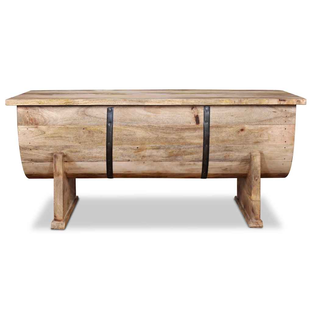Coffee Table Solid Mango Wood 88x50x40 cm