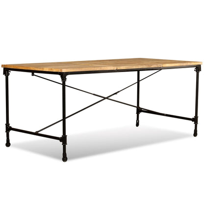 Dining Table Solid Mango Wood 180 cm