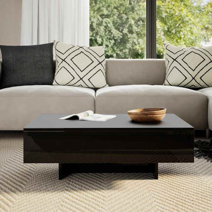 244024 vidaXL Coffee Table High Gloss Black