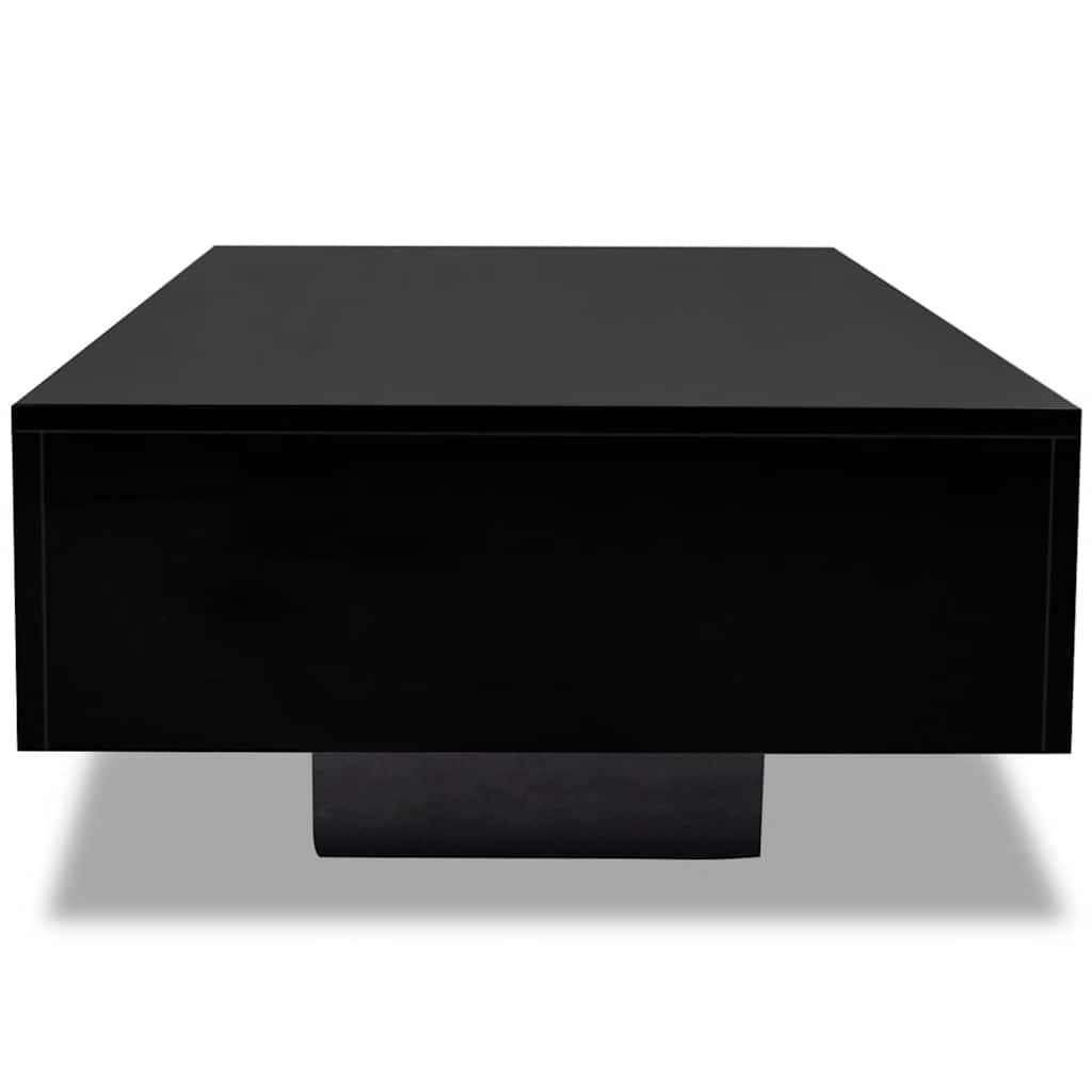 244024 vidaXL Coffee Table High Gloss Black