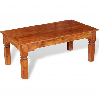 Coffee Table Solid Wood 110x60x45 cm